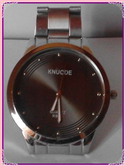 Women's Watch - Knuode K930 Round Fashion Analog (Black on Silwer)