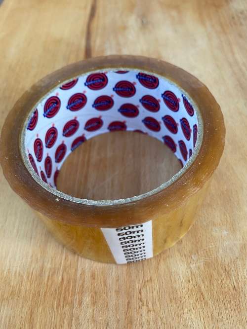 Eurocel packaging tape - 48mm x 50m (Box of 36 rolls each)