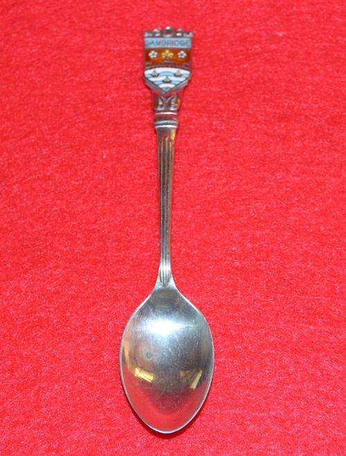 Silver hallmarked Cambridge teaspoon