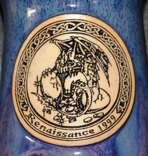 Renaissance 1999 Wine Goblet - Dragon