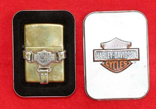 Zippo - Motor Cycles Harley Davidson  Brass