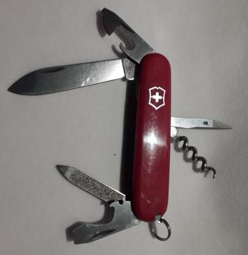 Swiss Army knife Victorinox Sportsman Red Scales