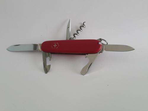 Victorinox Swiss Army Knife - Spartan/Standard Red Nylon  Scales  Good Condition
