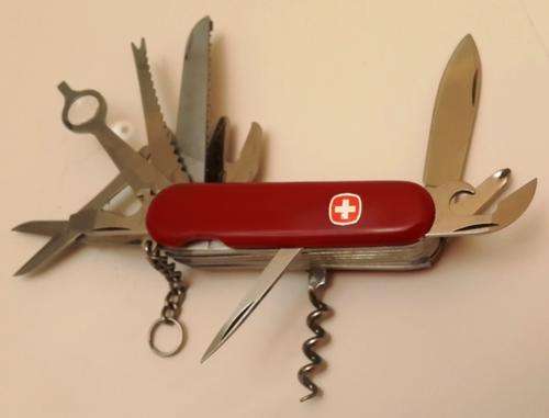 Swiss Army Knife .Wenger - Champ Discontinued model.