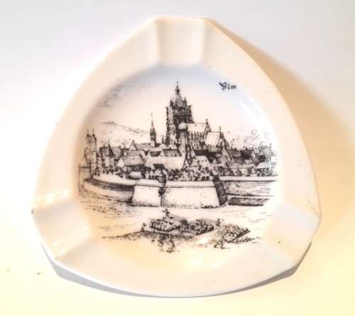 Ashtray German made by AL Kaiser Porcelain
