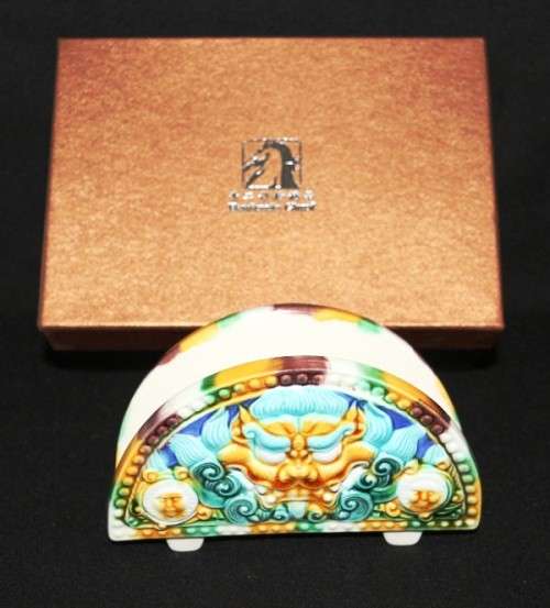 Serviette Holder Glased in Box