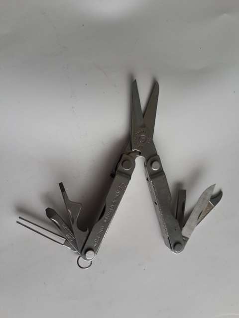 Leatherman Micra with LH Martinusen Logo