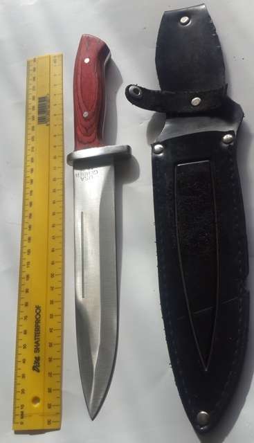 Fixed Blade Hunting Knife Gerber USA Blade 190mm