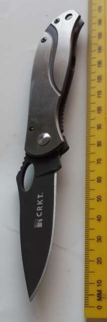 CRKT Pazoda  folding knive Pocket Knife with side clip and lock Blade