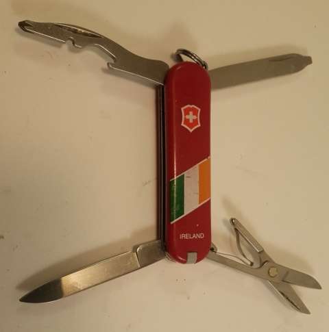 Victorinox Swiss Army Knife - Rambler  With Ireland Logo
