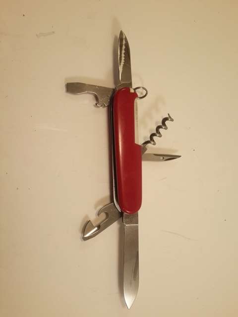 Victorinox Swiss Army Knife Camper-Fair condition as per Pictures