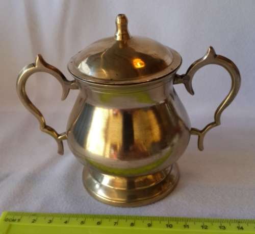 Brass Container With Lid