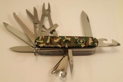 Victorinox - Craftsman Swiss Army Knife with Camo Scales Discontinued Model
