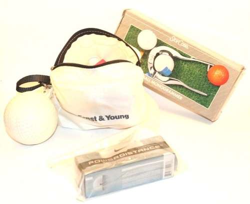 Golf Ball Marker Cleaner Golf Balls in Bag