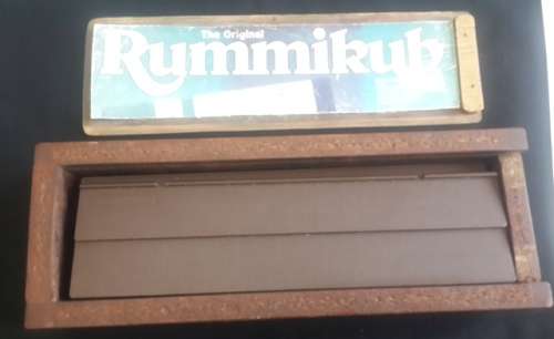 Rummikub Game in wooden Handmade Box