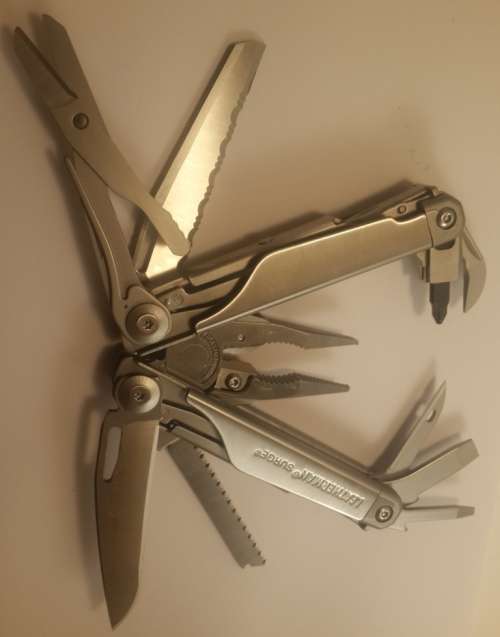 Leatherman Surge with  nylon Pouch. and  diamond file