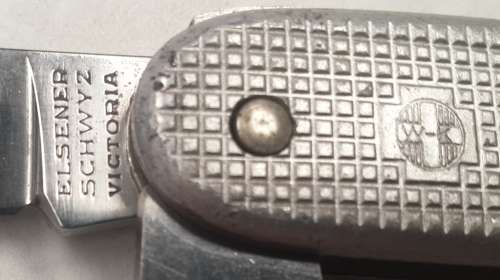 Swiss Army knife Ribbed Alox Pioneer Elsener Schwys 73  Victorinox