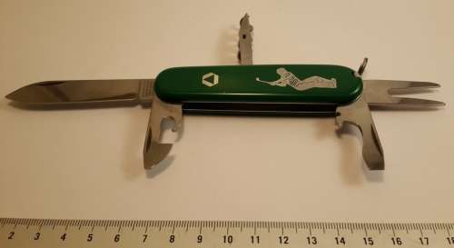 Victorinox Swiss Army Knife -Classic Golfer small golfer tool Discontinued Green Scales