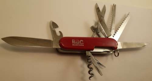 Victorinox Swiss Champion 91 mm with BBC Logo