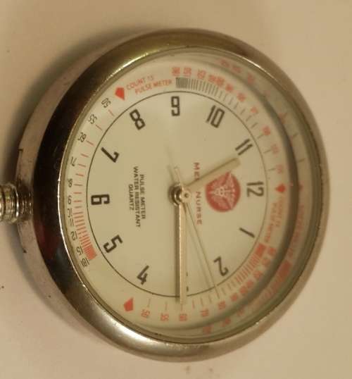 Nurses Watch Medi Nurse Pulse meter Quarts