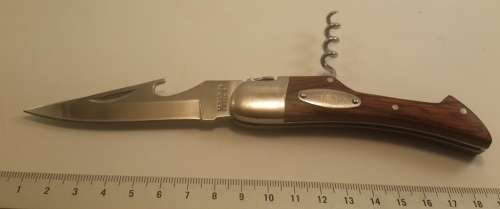 Laguiole L'Eclair Pocket Knife Bottle opener and Cork screw