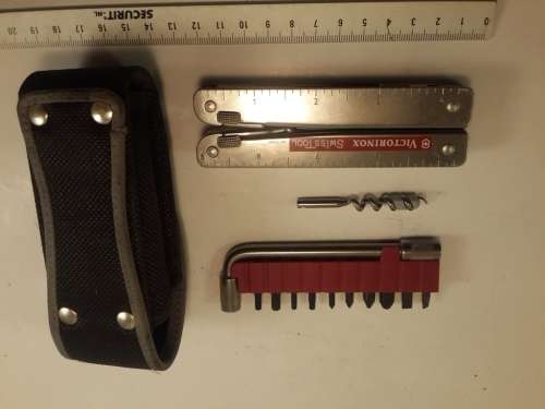 Victorinox SwissTool Nylon pouch. camping survival Handyman