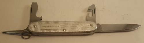 Swiss Army knife Ribbed Alox Soldier  Victorinox  SA NATO Number