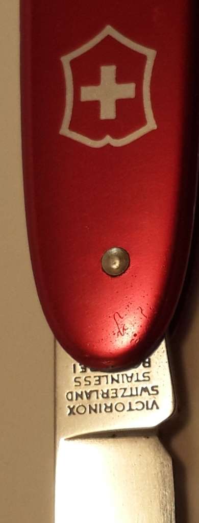 Victorinox Swiss Army Knife -Secretary Red Alloy Scales