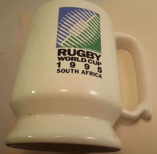 Beer Mug Tankard With  Logo International World Rugby Team South Africa 1979