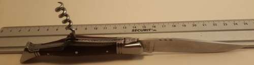 Laguiole L'Eclair Pocket Knife and Cork screw