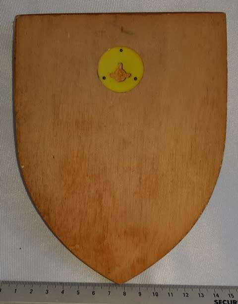 Wall Plaque Shield Vintage Royal Military Police  h 19 by w15 cm