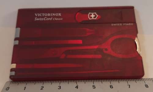 Victorinox Swiss Card Red