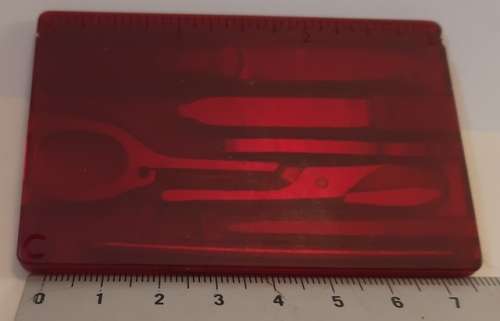 Victorinox Swiss Card Red