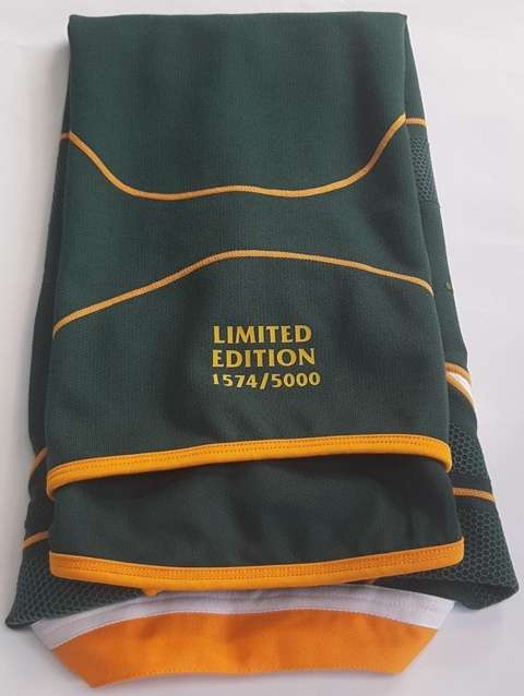 SA rugby Canterbury Sasol springbok rugby jersey 1995 - 2007