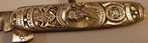 J.B.M. Hertzog knife. Made in Germany. Good /fair condition blades have been sharpend more than once