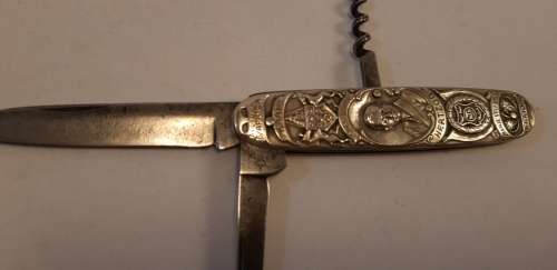 J.B.M. Hertzog knife. Made in Germany. Good /fair condition blades have been sharpend more than once