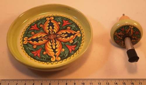 Beautiful Small Hand painted Ravella Sorrento Bowl and Pouring Spout