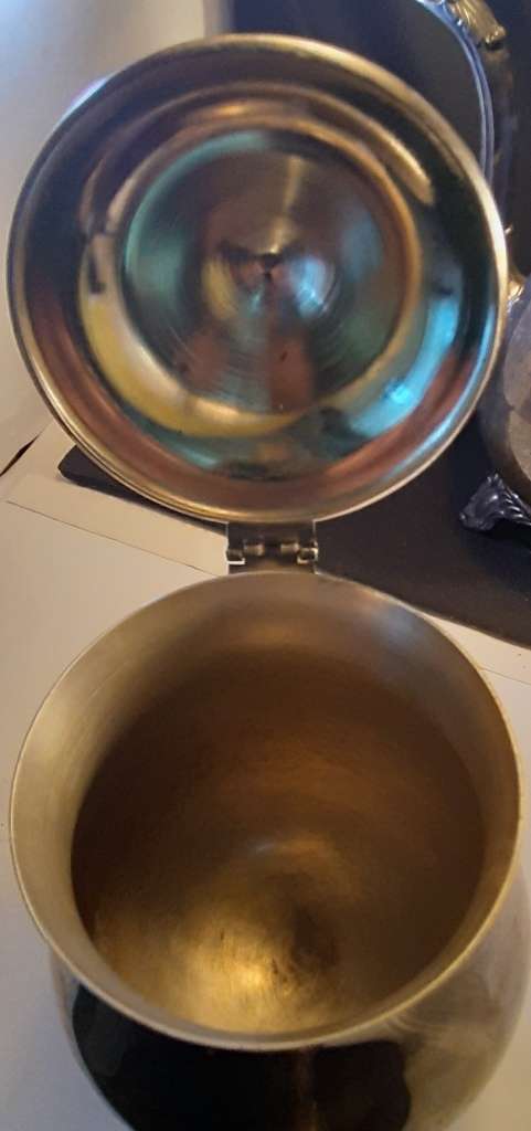 Silver Plated Coffee & Tea set marked Em ESS