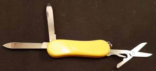 Swiss Evo Army Knife  Wenger- Esquire Yellow  Scales