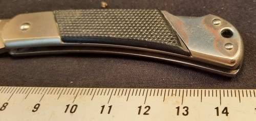 Kershaw Biltong Japan Retired Has some buff marks on scale