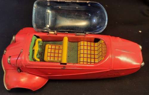 Rare Vintage 1950 Japanese made Tin Messerschmitt Condition as per pictures