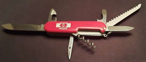 Victorinox Swiss Army Knife Camper-Good  Record Logo condition as per Pictures