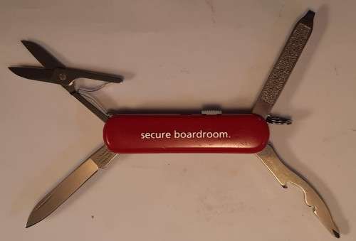 Victorinox Swiss Army Knife - Red Scales- Manager