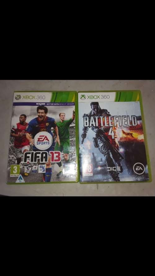 Xbox 360 twin pack (FIFA 13 and Battlefield 4)