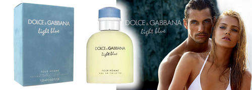 Dolce & Gabbana Light Blue Men Eau de Toilette Spray 125ml (4.17 oz) New Box Sealed 100% Original