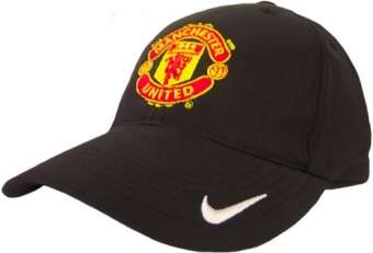 Manchester United Authentic Black Nike Cap