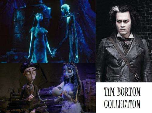 Tim Burton Collection - Sweeney Todd, Corpse Bride & The Nightmare Before Christmas [DVD]