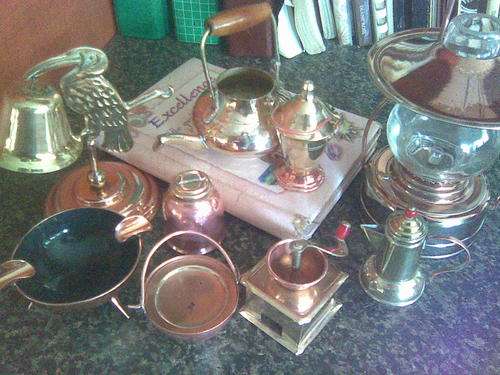 Copper small artifacts