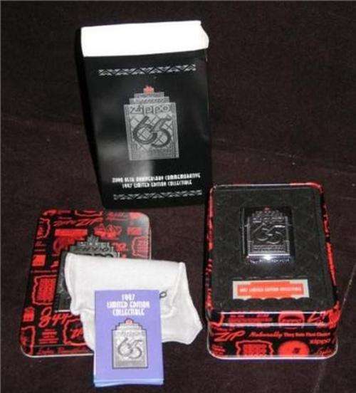 Zippo Lighter 1997 - 65th Aniversary Lighter