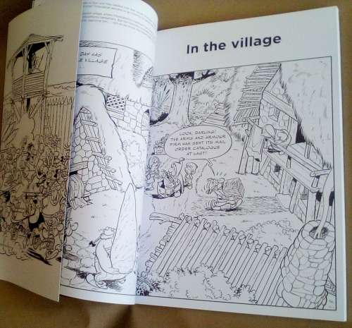 ASTERIX, A WHOLE WORLD TO COLOUR IN - PAPERBACK, 112 PAGES.